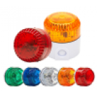 Cooper Fulleon 531063FULL-1136X Solex LED Beacon, Amber Lens, Deep White (FW) Base
